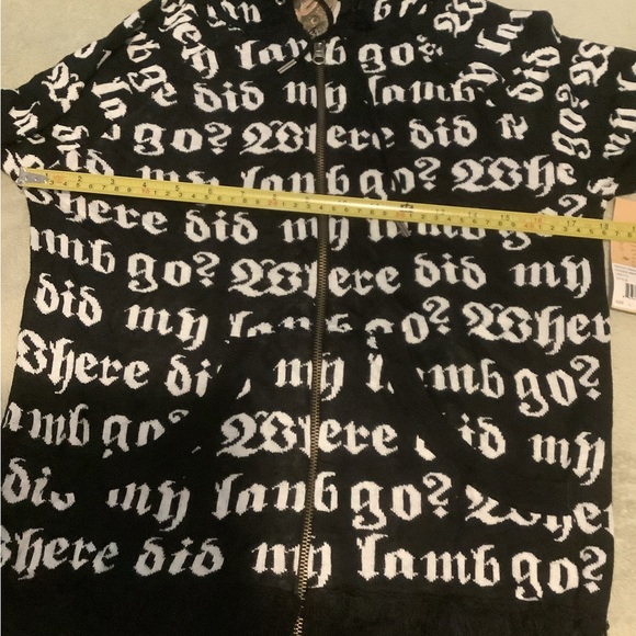 🎁L.A.M.B. NWT Gwen Stefani cashmere hoodie lamb - Picture 13 of 13